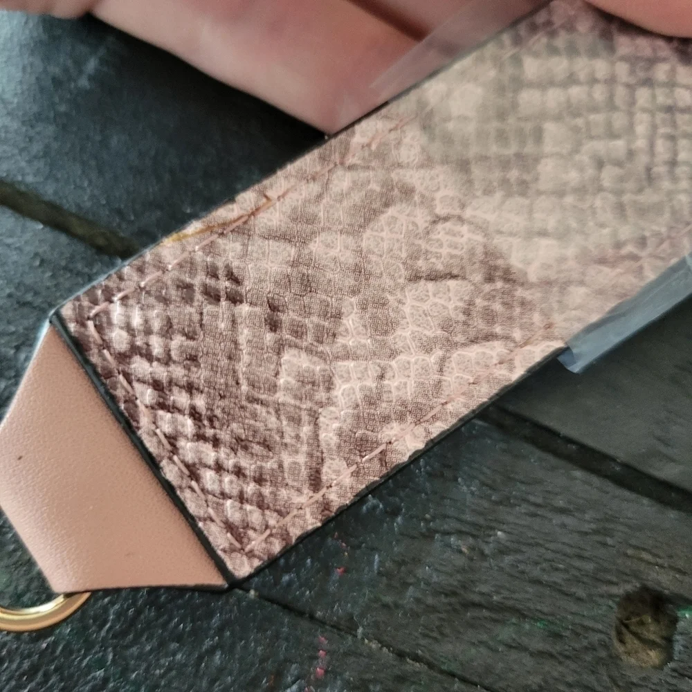 Starry Fem NWT iPhone XS Phone Case Wallet Wristlet Pink Purple Gem Eyes Snake